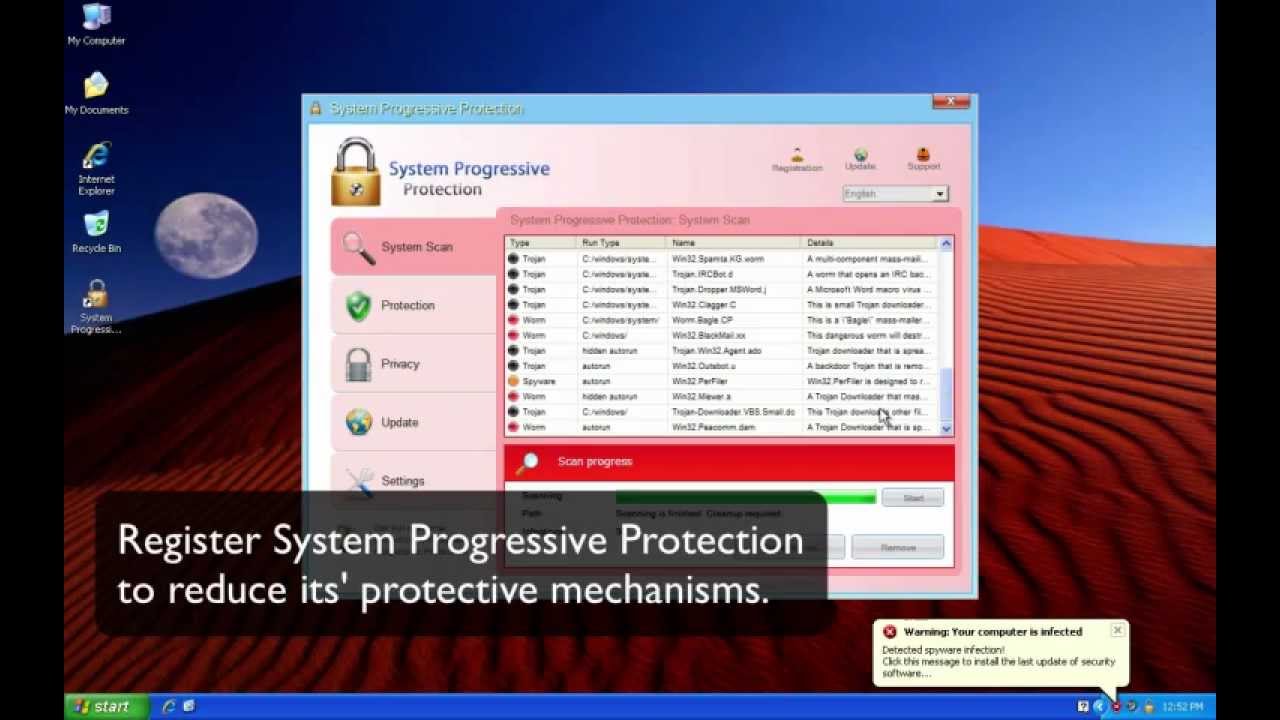 System Progressive Protection Removal Guide