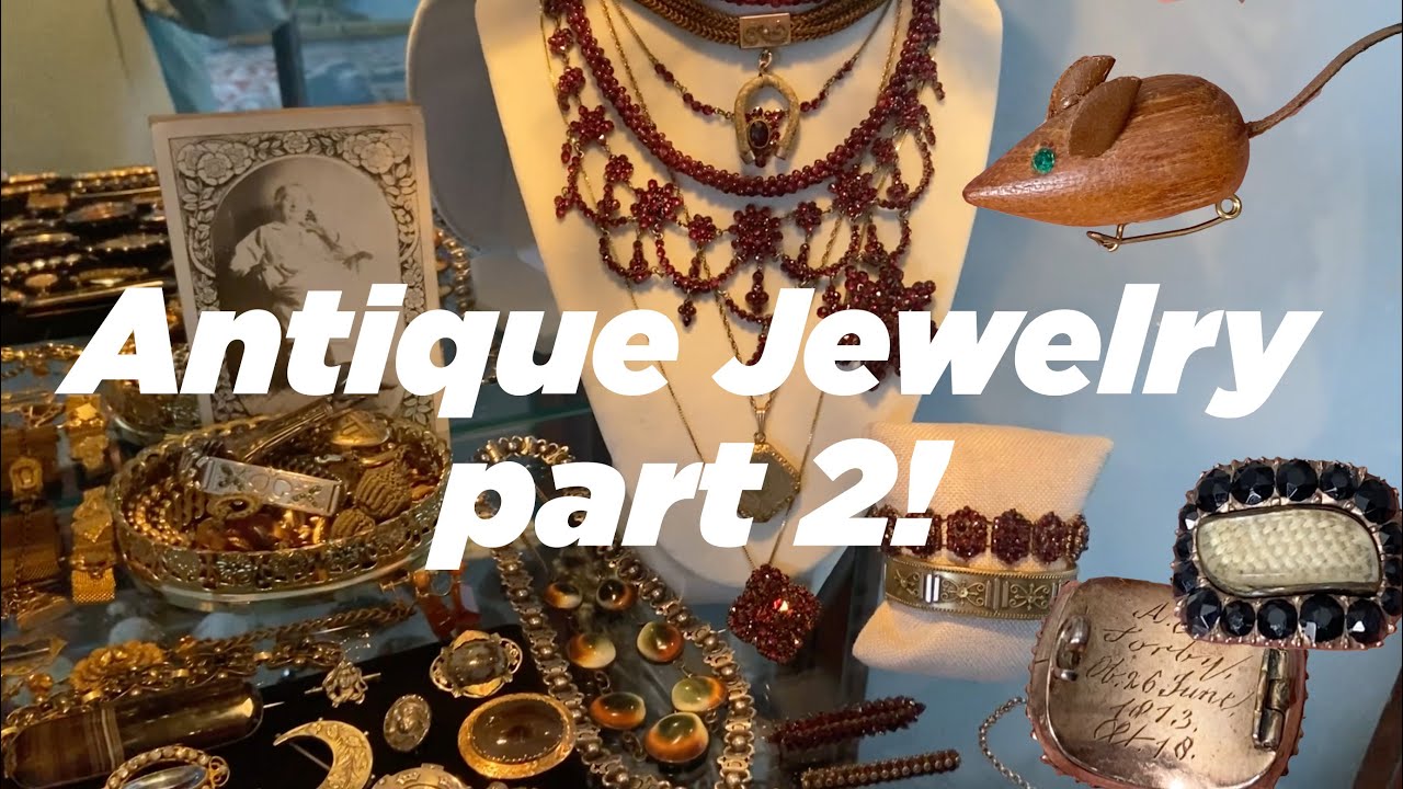 Antique Jewelry birthday haul- Part 2! Victorian, Georgian & Vintage...