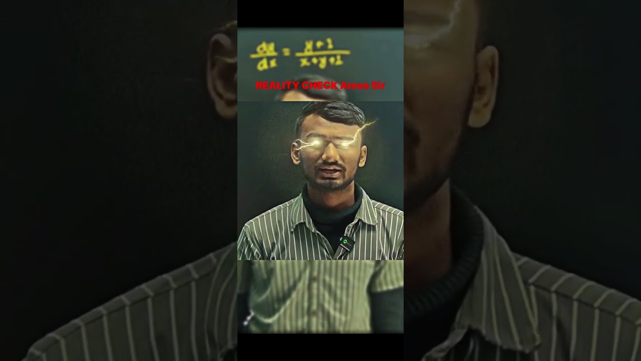 mathematics reality check by Amos sir -EduNex Nepal