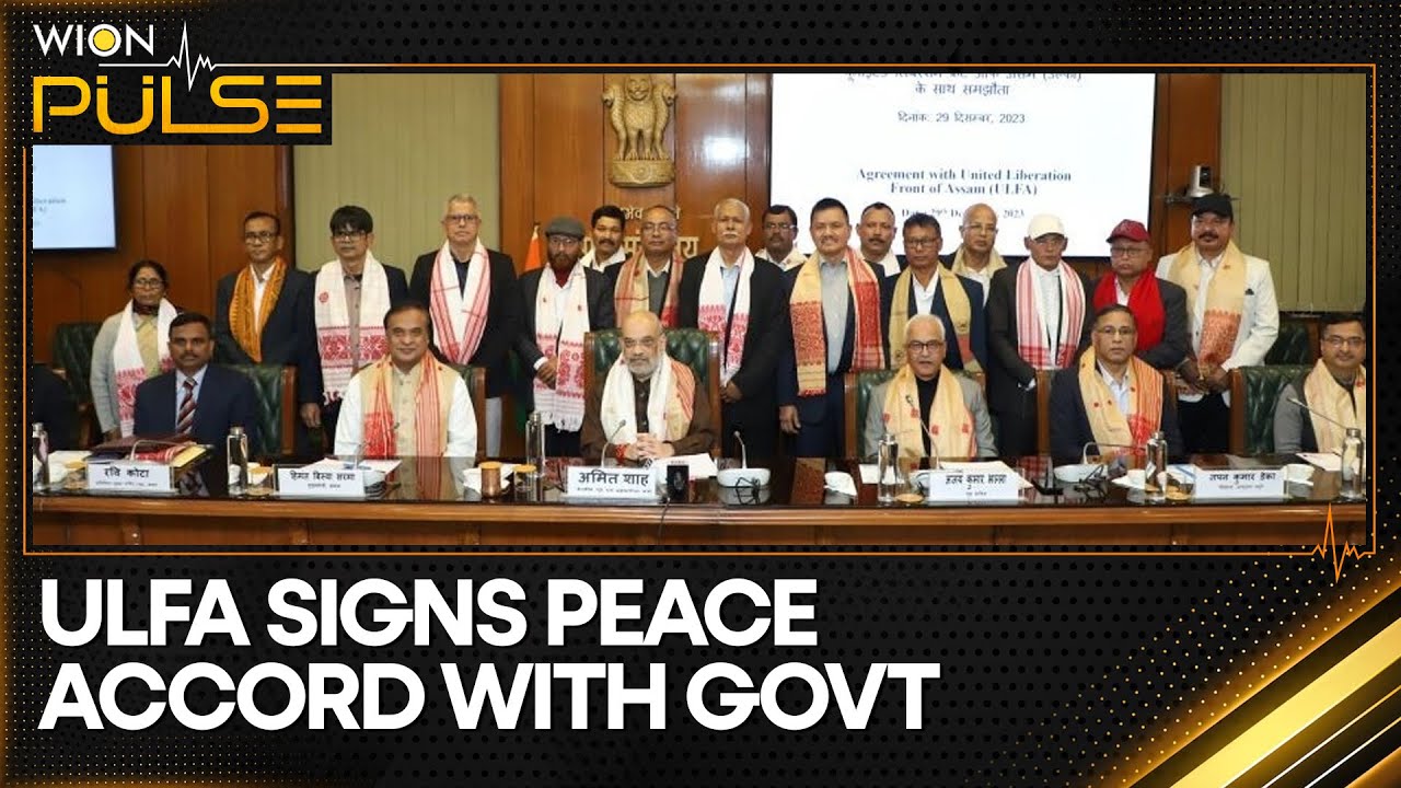 ULFA, insurgent group in northeast Indian state Assam, signs peace accord with Centre | WION PULSE