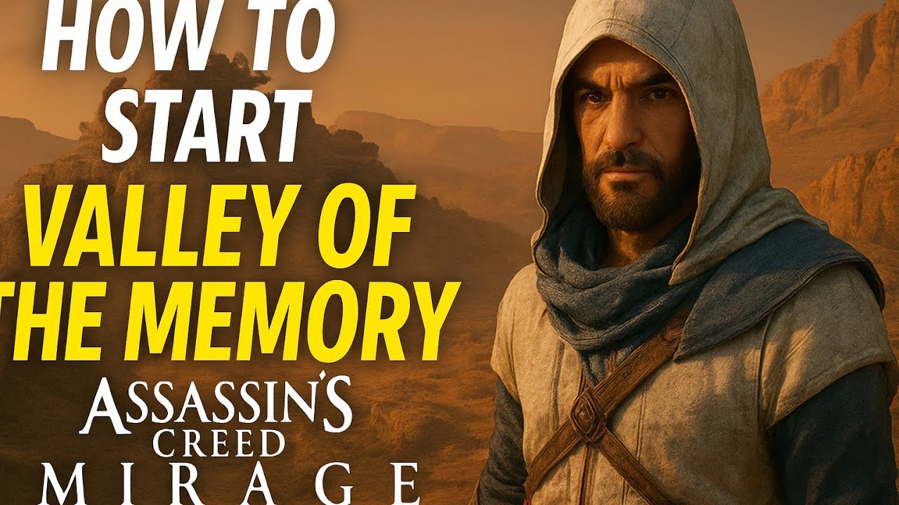 How To Access /Start Valley Of The Memory - Assassins Creed Mirage l Easy Guide 