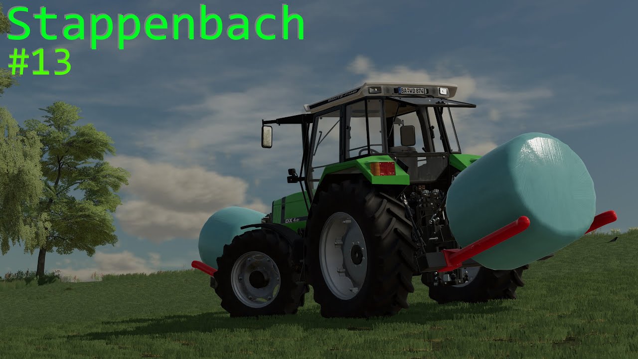[LS22] Siloballen fahren und Siloballen Fail | #13 | Stappenbach