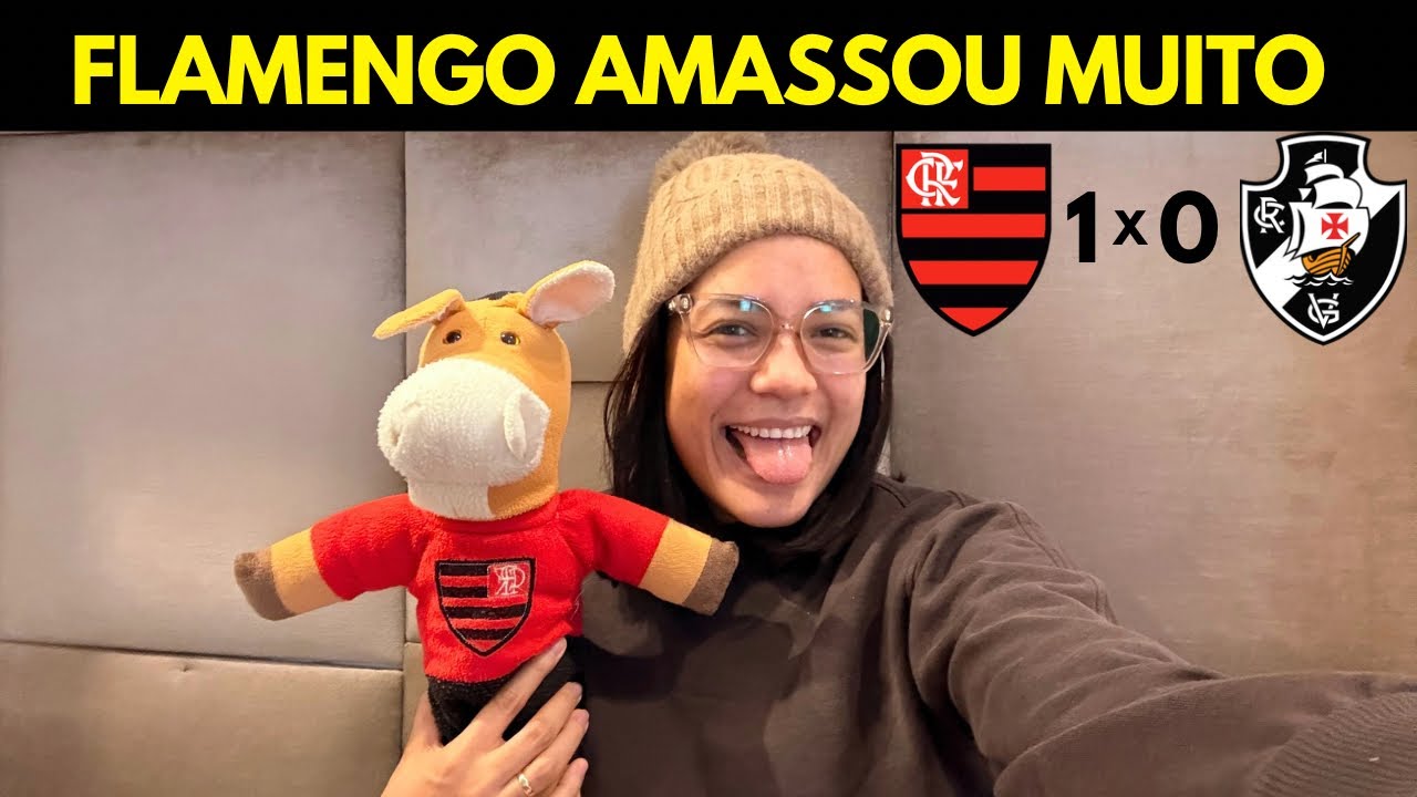React Flamengo 1 x 0 Vasco