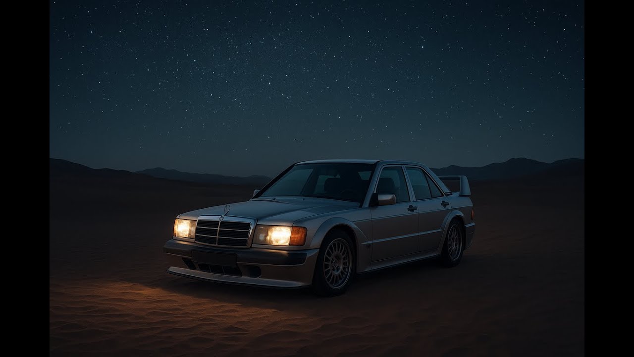 Vintage Lofi Ride – Relaxing Oldtimer Beats at Night