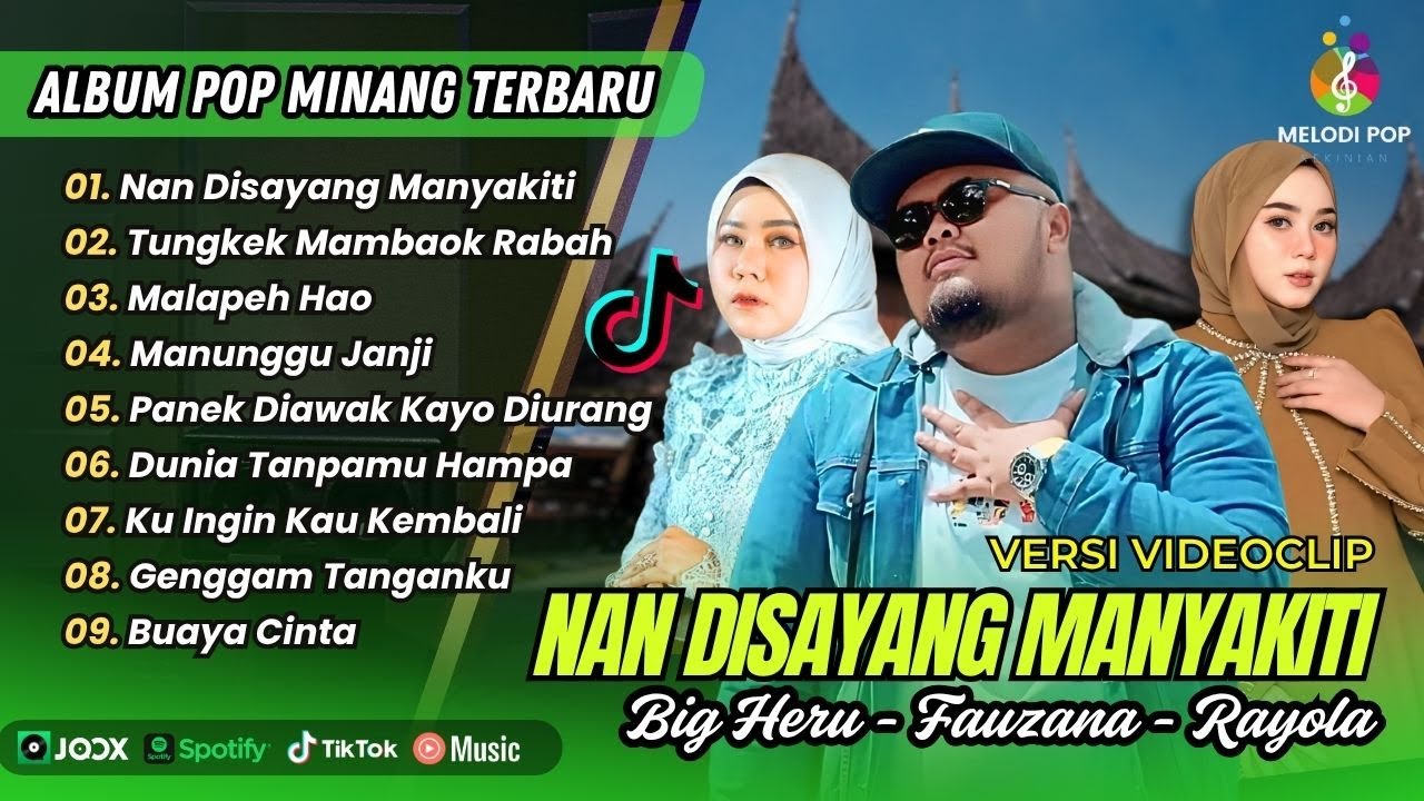 NAN DISAYANG MANYAKITI - BIG HERU | TUNGKEK MAMBAOK RABAH - FAUZANA | MALAPEH HAO | POP MINANG VIRAL