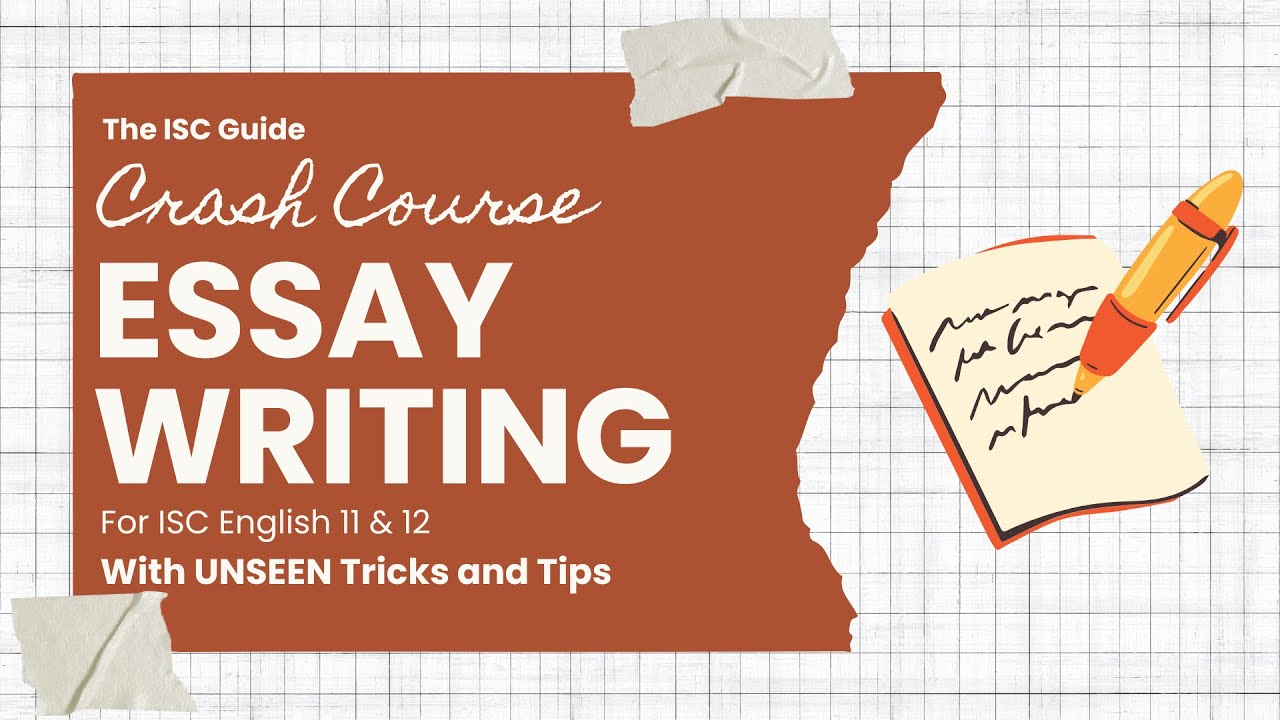 CRASH COURSE English Essays | Unseen Tricks and Tips for ISC English Paper