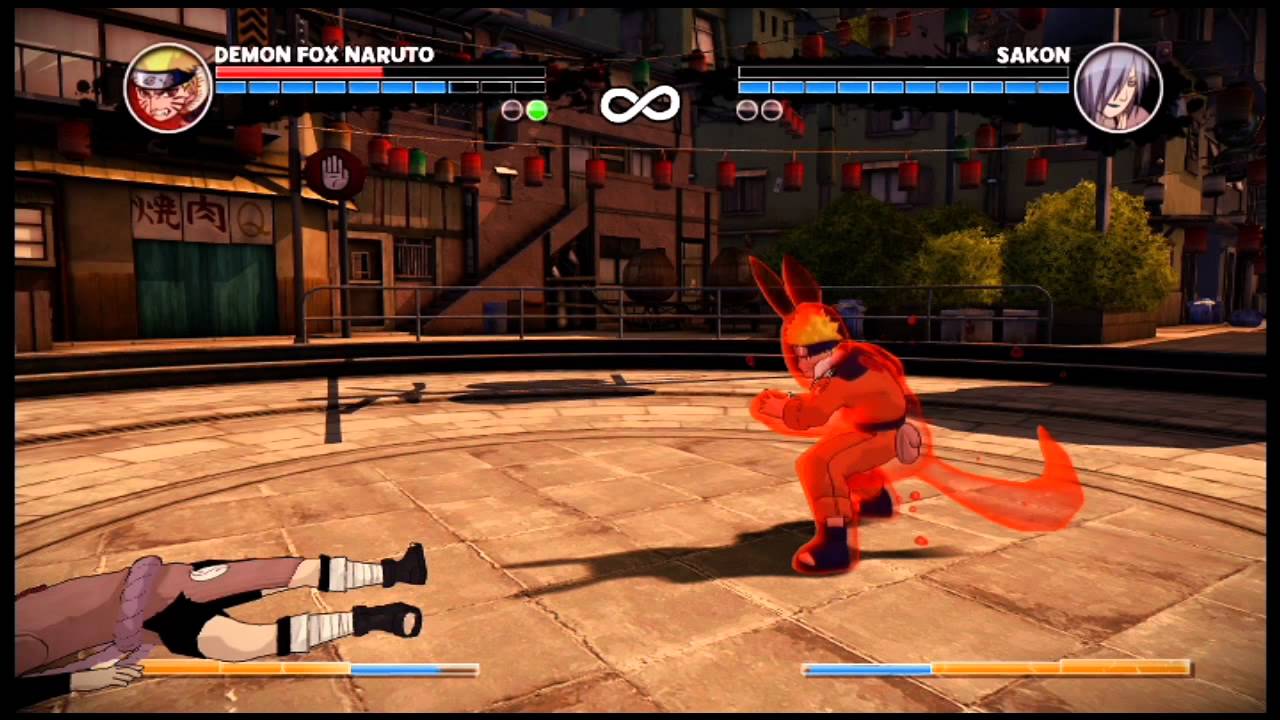 naruto the broken bond tournament mode gameplay