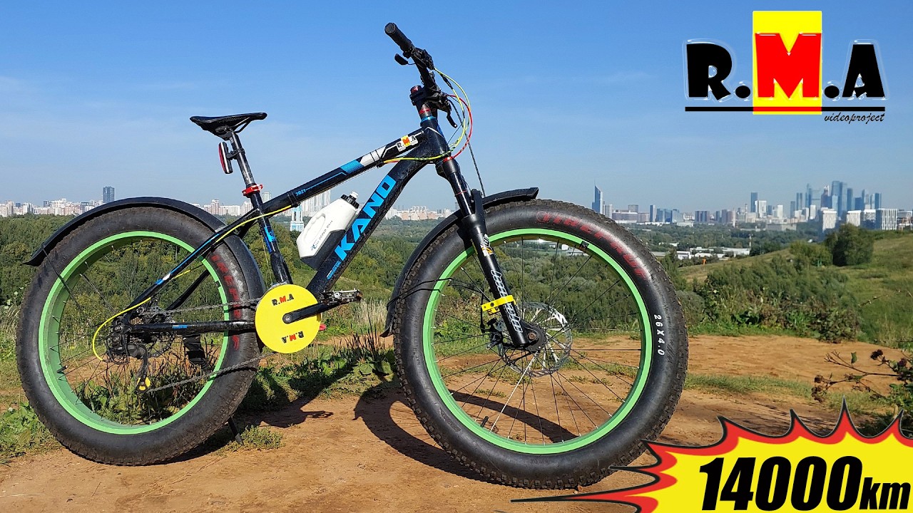 14000км на дешёвом FatBike, отчёт по эксплуатации - KANO (ЖАБИЧ 2.0) 🚵💨🐸👍