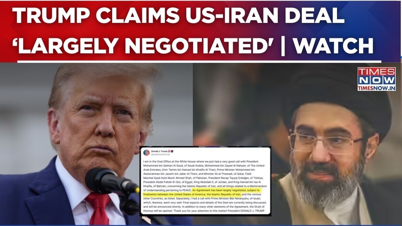 Trump's Big Statement: US-Iran Deal &lsquo;Largely Negotiated&rsquo;; Peace Agreement Soon? | Breaking News