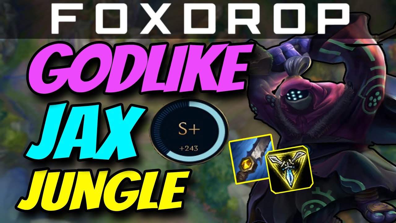 GODLIKE JAX JUNGLE - How to Carry #27 - League of Legends
