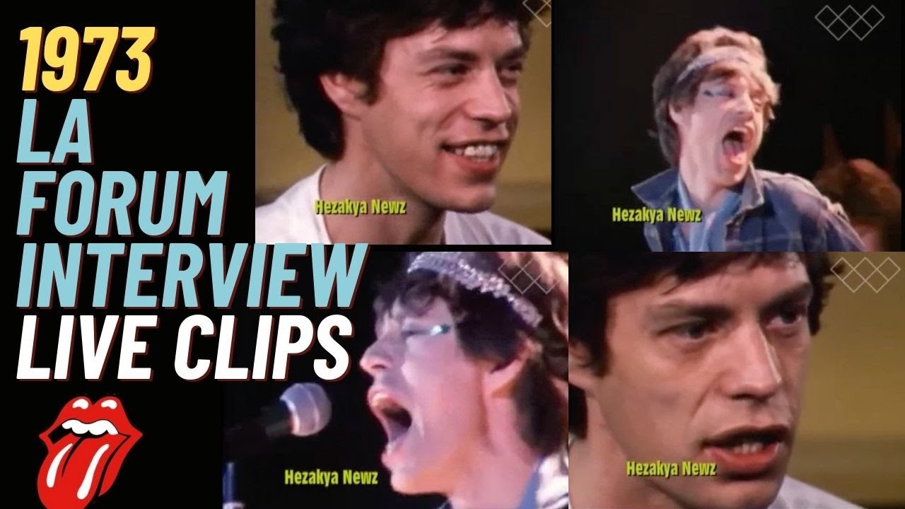 1973 LA Forum Interview + Live Clips