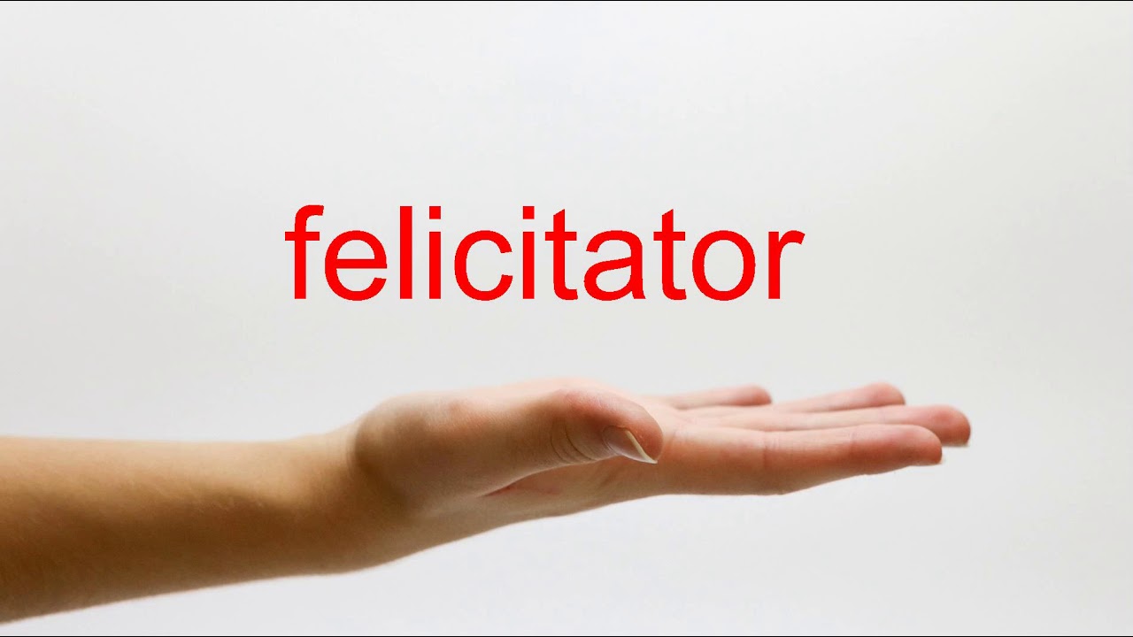 How to Pronounce felicitator - American English