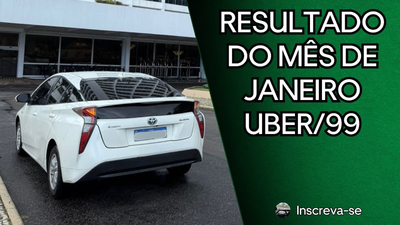 UBER/99 FECHAMENTO DO MÊS DE JANEIRO DETALHADO PRA VOCÊS 