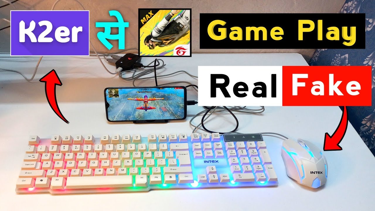 K2er App Se Keyboard Mouse Mobile Se Free Fire Game Play 😱 Real or Fake | K2er Activation Kaise Kare
