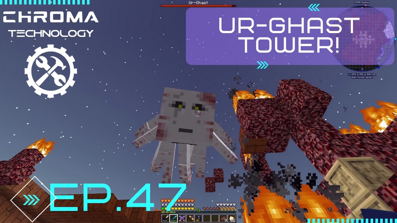 CHROMA TECHNOLOGY ~ Ep.47 ~ Twilight Mod the UrGhast! ~Modded Minecraft 1.12.2