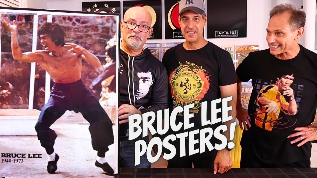 BRUCE LEE Posters, Figures and Movie Memorabilia!  Bruce Lee Interview!