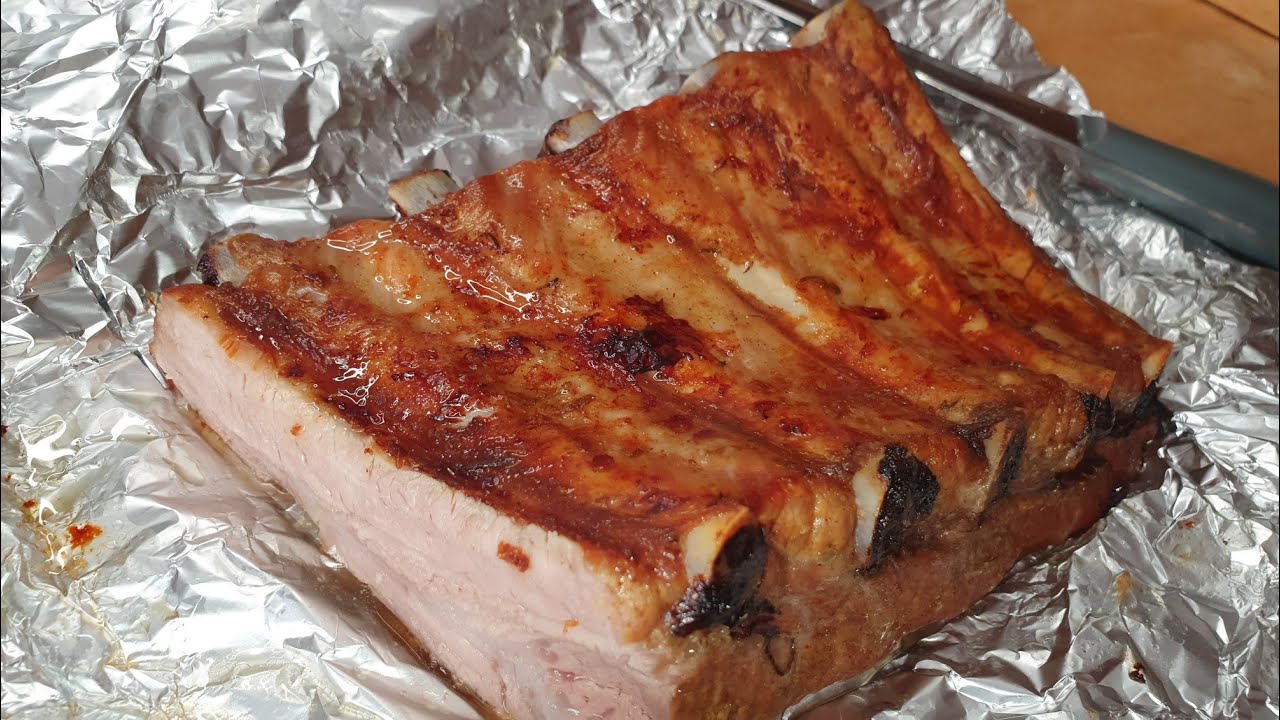 friggitrice ad aria enkho COSTINE- RIBS- Di Maiale  in 35 minuti 😋😋😋