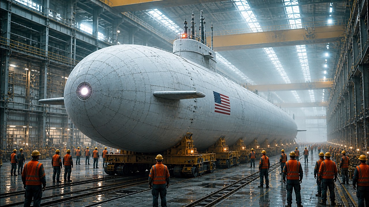 HOW NUCLEAR SUBMARINES ARE MADE 🌊 | INSIDE the SHIPYARD that BUILDS the WORLD'S MOST SECRET WARSHIPS