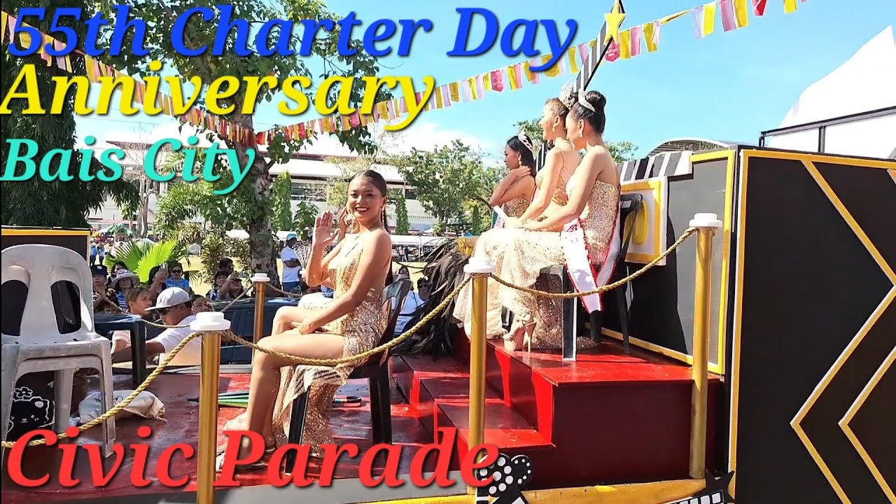 Bais City 55th Charter Day Anniversary Civic Parade 2023