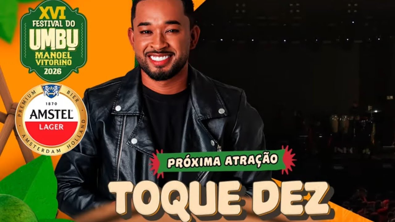 Toque Dez | Ao Vivo Em Manoel Vitorino - BA | Festa do Umbú 2026 | 09.01.26 @MilsinhoToqueDez 