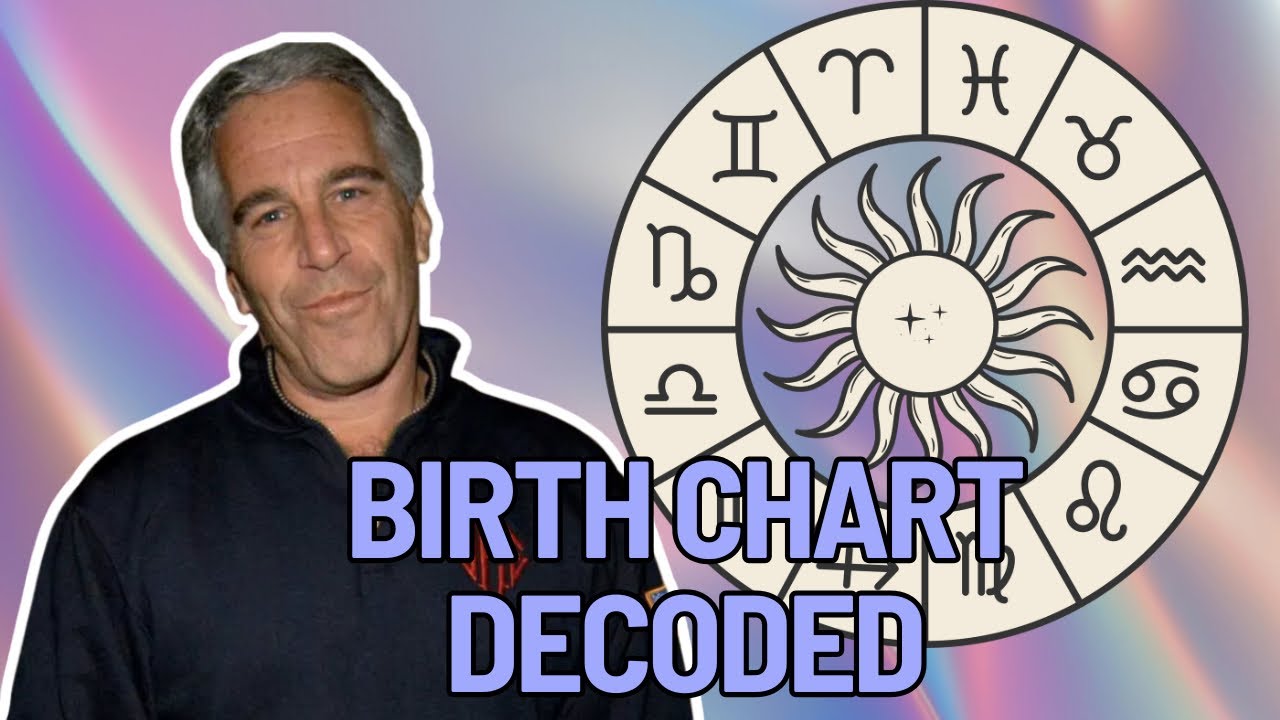 The Astrology of Jeffrey Epstein| Jeffrey Epstein Birth Chart Reading