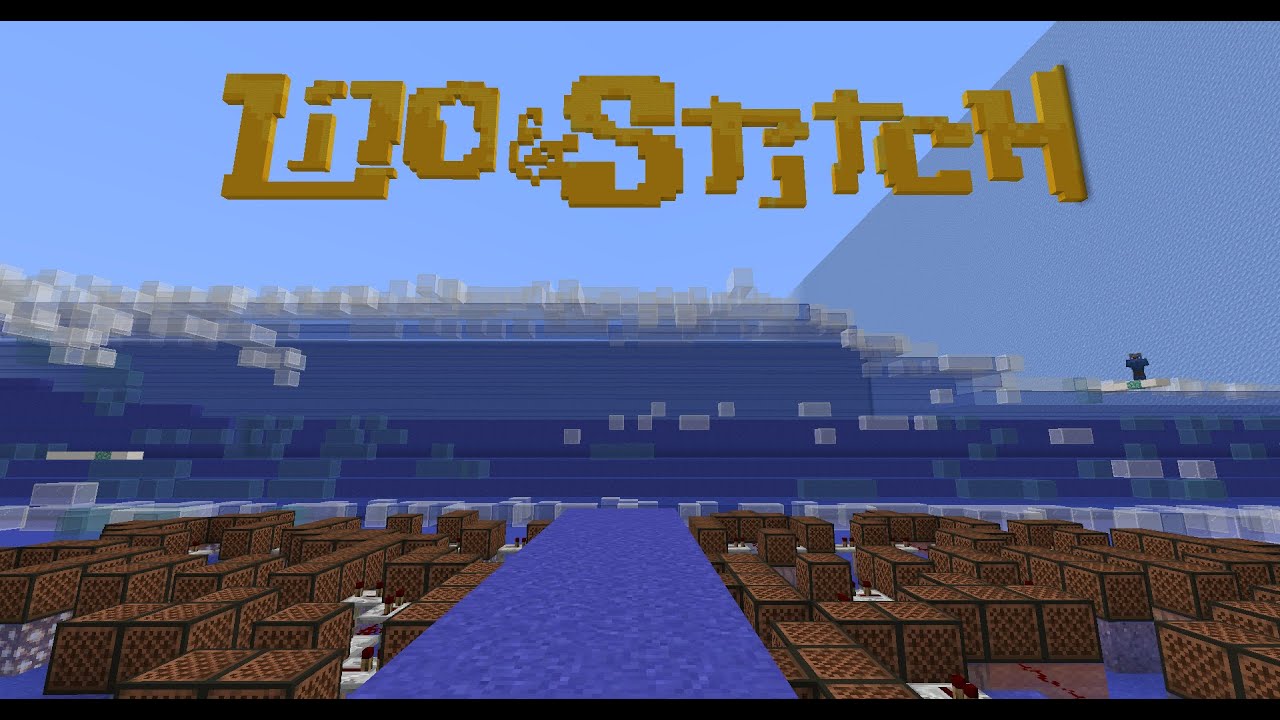 Lilo & Stitch - Hawaiian Roller Coaster Ride (1.15) [Minecraft Noteblocks]