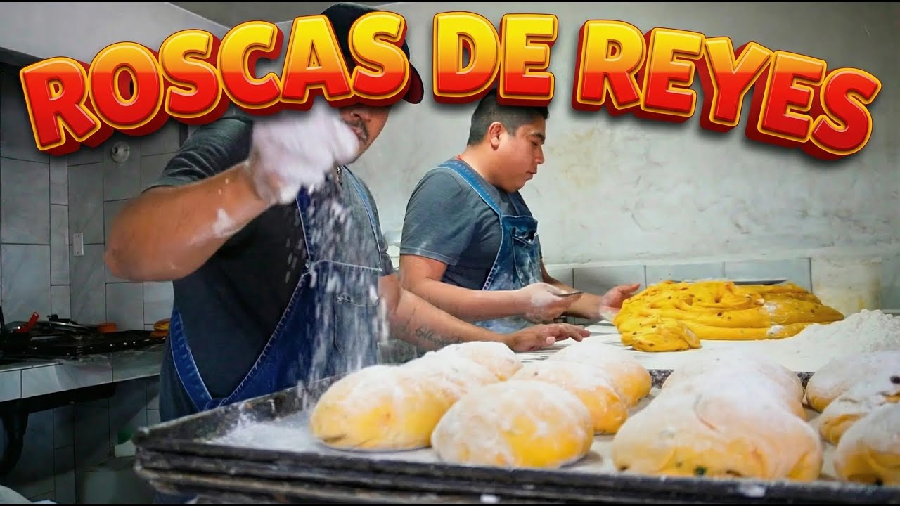 COMO SE HACE LAS ROSCAS DE REYES AQUI EN FRESNILLO ZACATECAS