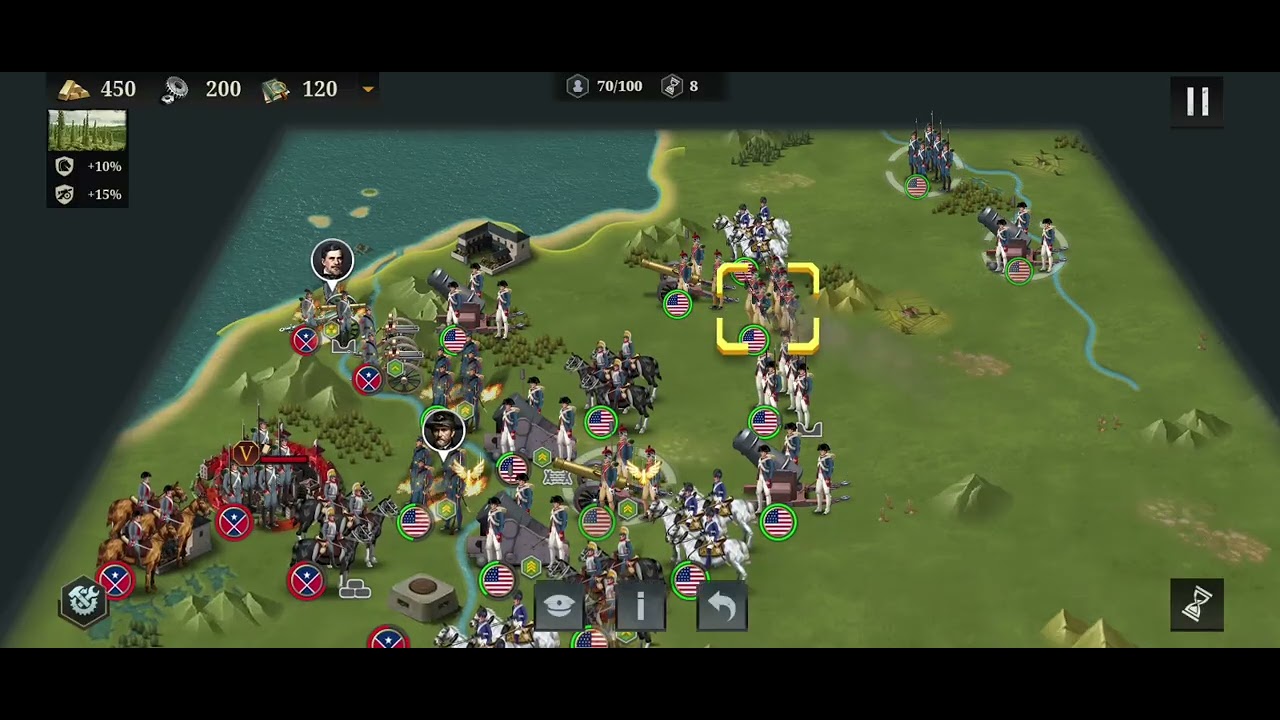 Осада Виксберга (в игре European War 6)