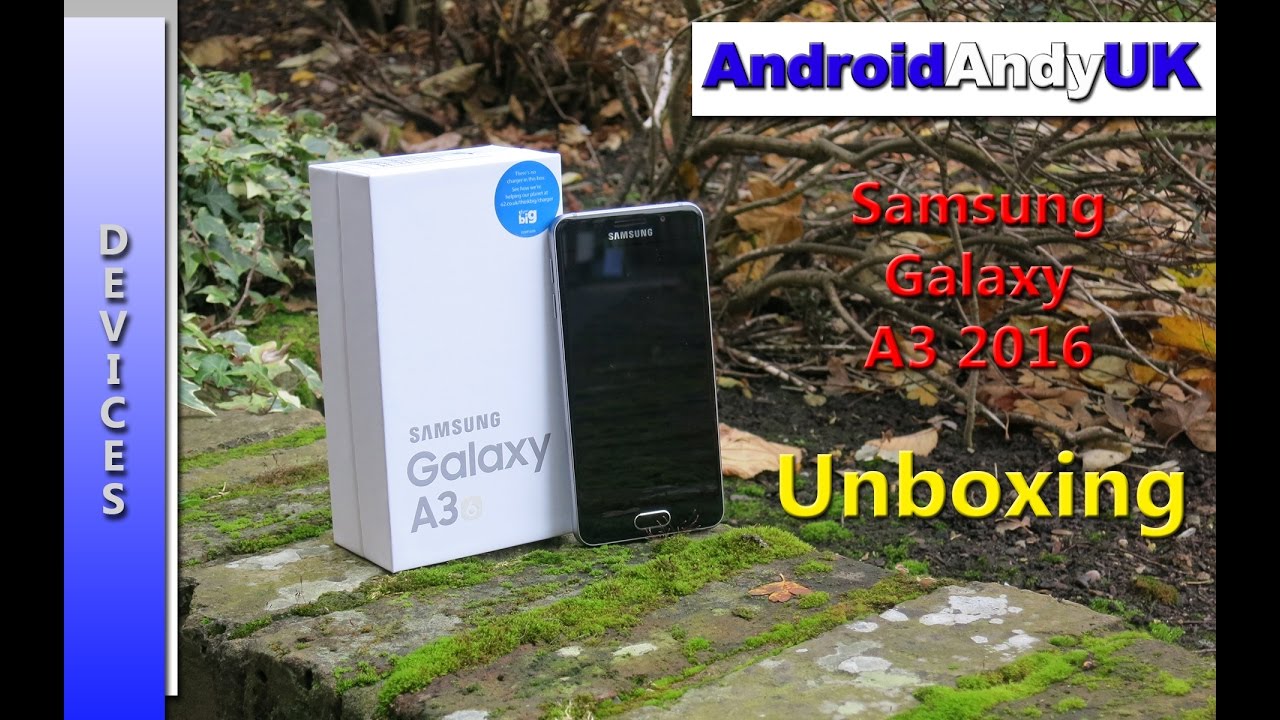 Samsung Galaxy A3 2016 Unboxing and First Look