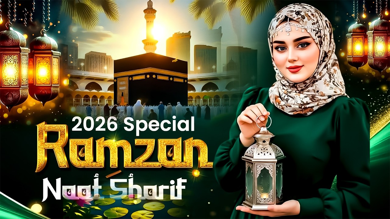 🕋☪️ 2026 Best Ramzan Mubarak Naat ~ New Ramzan Kalam 2026 | Most Beautiful Islamic Naat Sharif 
