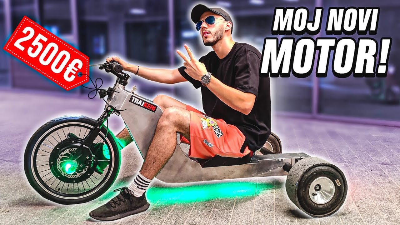 MOJ NOVI MOTOR SA TRI TOČKA ! * električni *