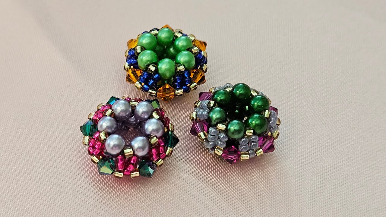 Easy to Make Crystal Beaded Charm