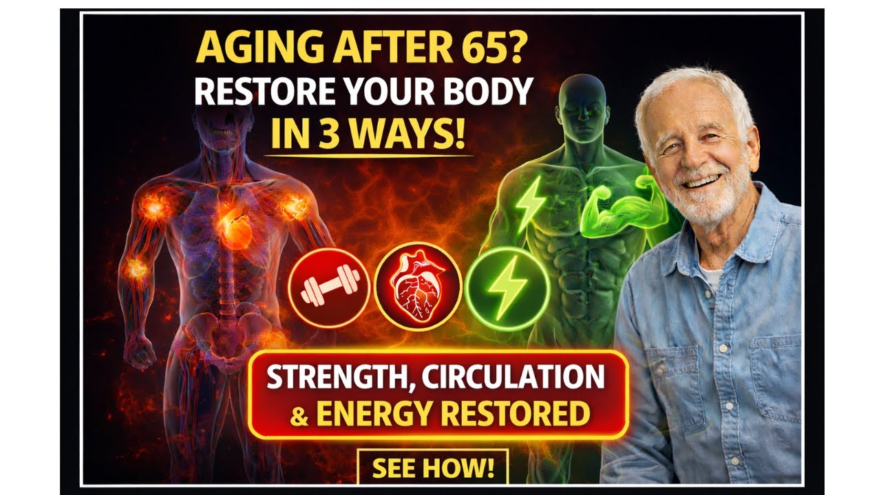 Why Your Body Feels Older After 65 — How Strength, Circulation & Energy Are Restored