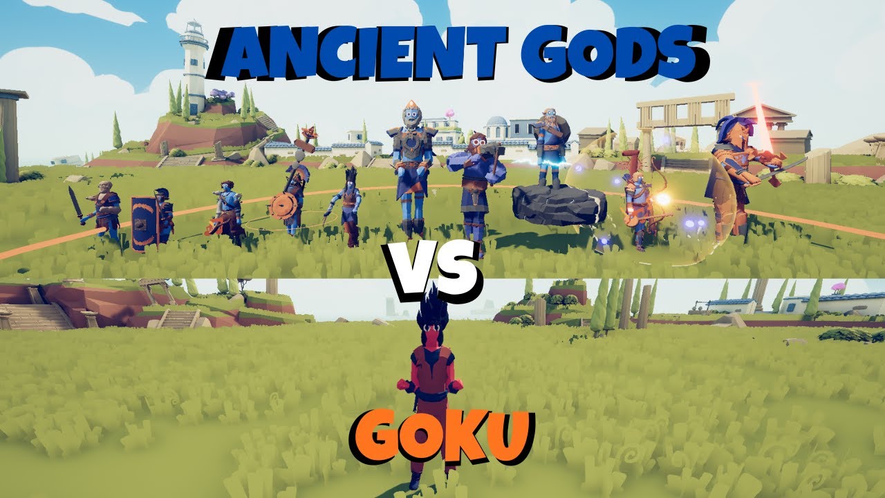 Goku vs Ancient Gods 😱 | Final Battle | TABS