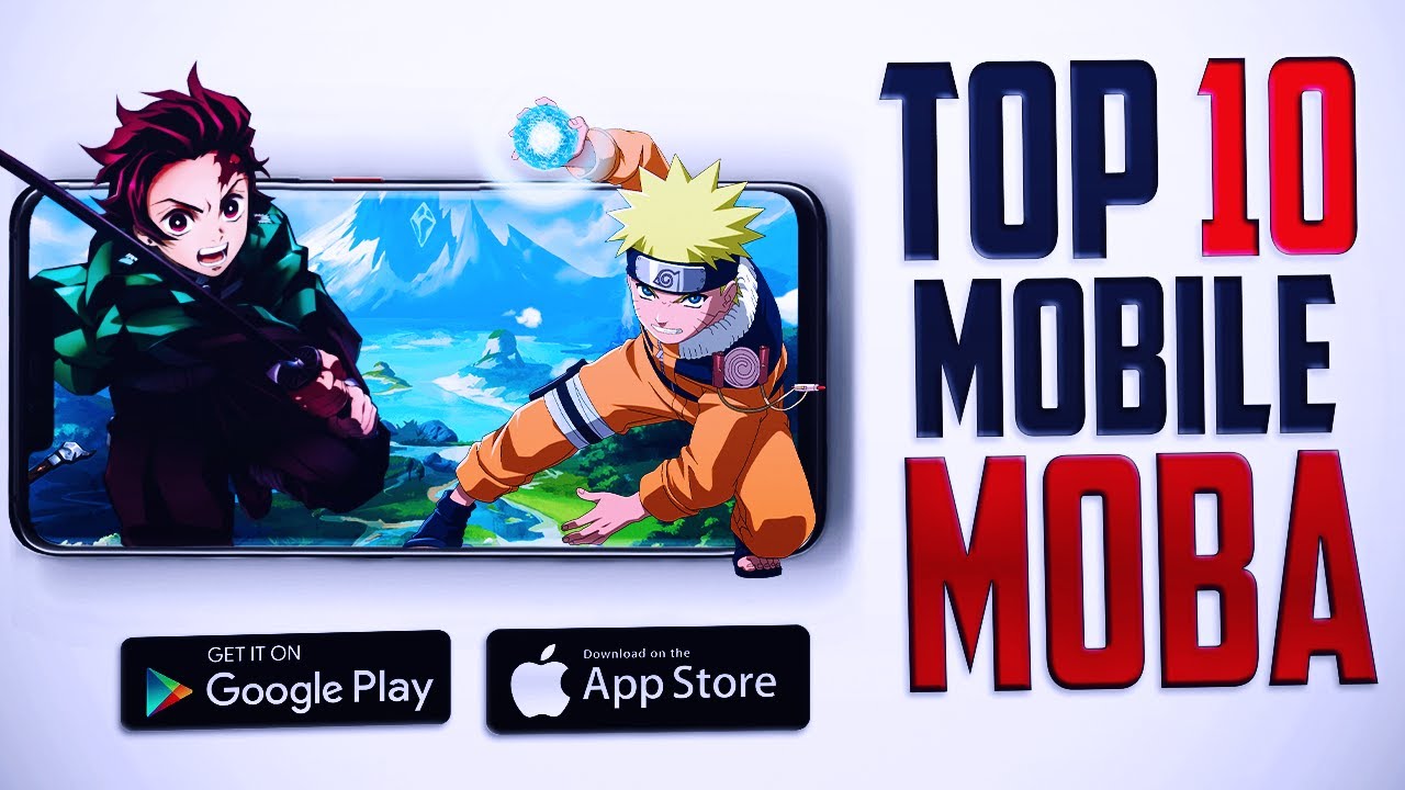 TOP 10  THE BEST Mobile MOBA Games for Android and IOS on 2024