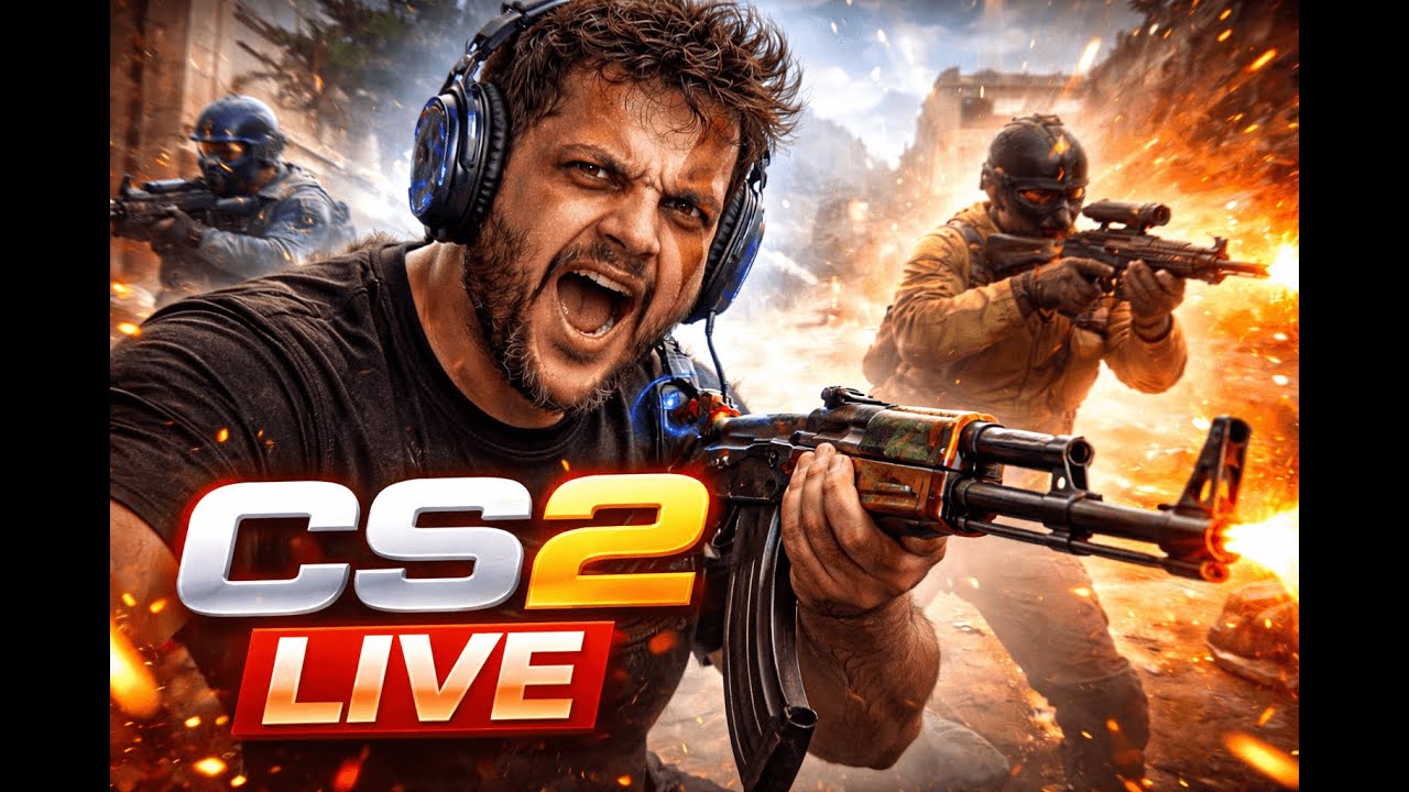 CS2 LIVE 🔴 | Premier Grind + Full Masti 😂 | Hindi-English