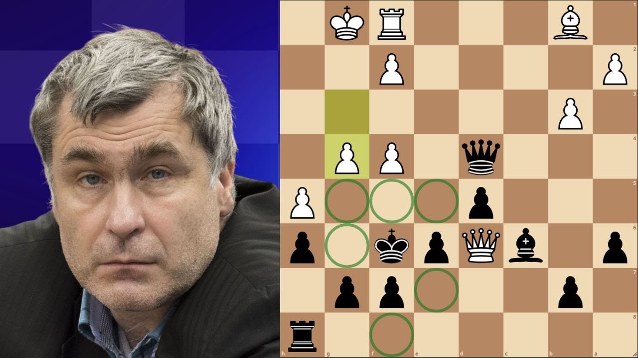 Ivanchuk Caminhou o Rei pro Centro e Jogou a Melhor Partida do Ano!!!