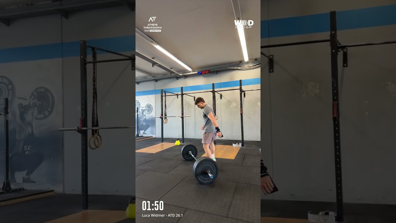Luca Widmer | Athens Throwdown 2026 Qualifier Workout 1