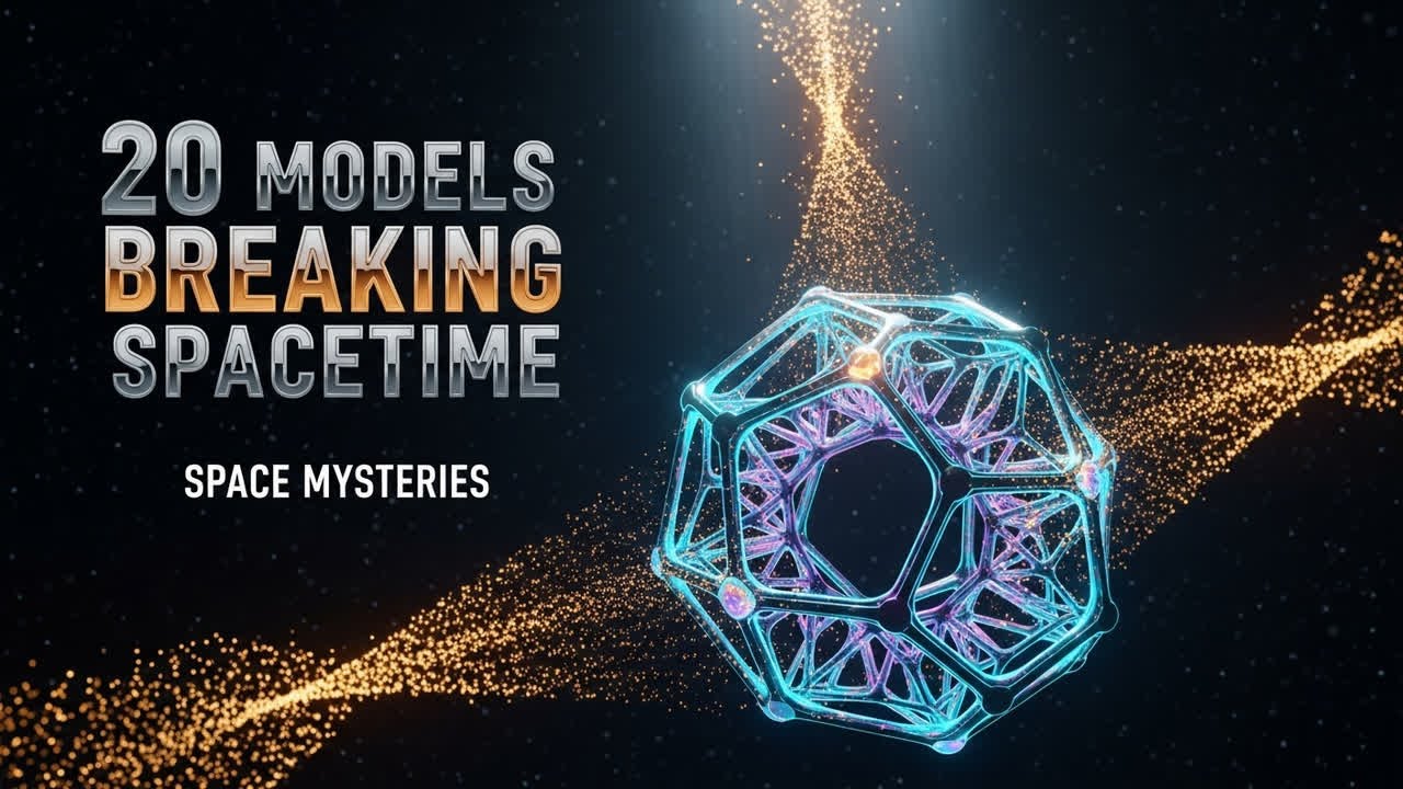 20 Theoretical Models Redefining the Structure of SPACE-TIME