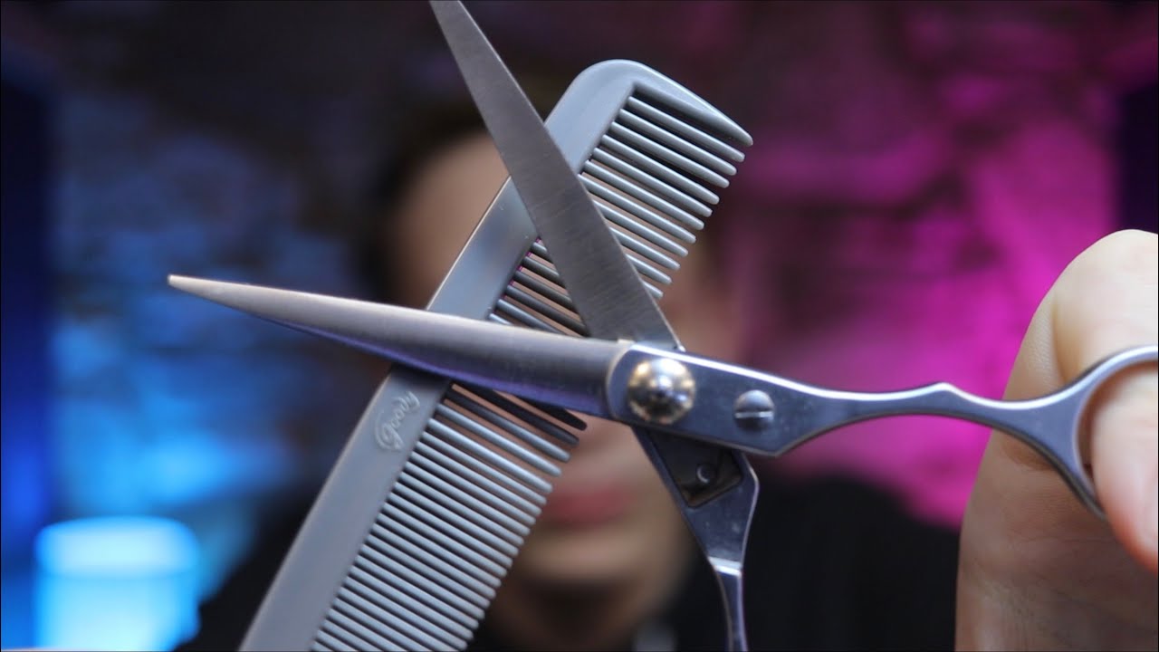 Fast & Aggressive ASMR Haircut (No Talking)