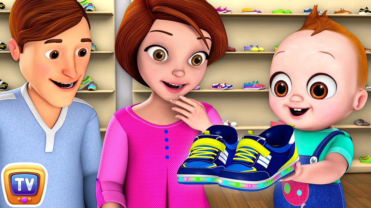 Baby Shoes Song - ChuChu TV Funzone Nursery Rhymes & Toddler Videos