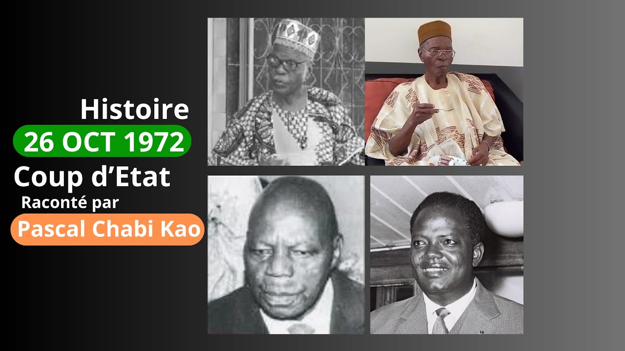 Le coup d'Etat du 26 octobre 1972 au Bénin raconté par un témoin et acteur Pascal Chabi Kao