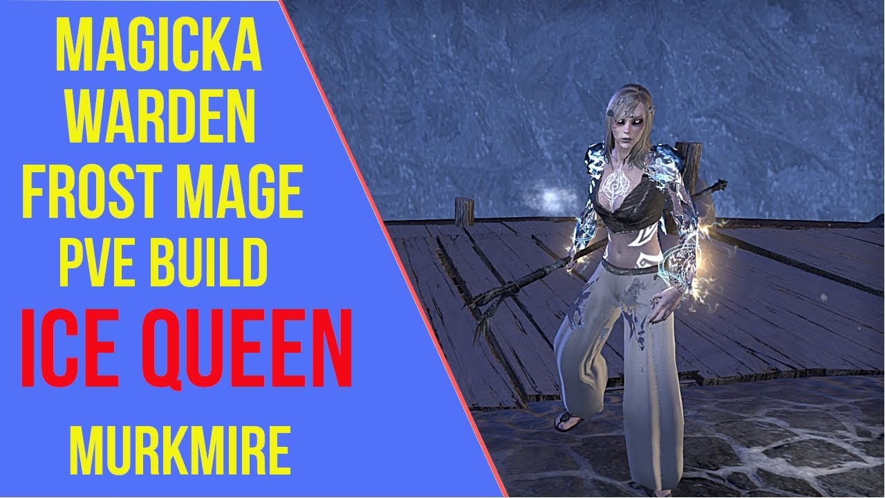ESO: Magicka Warden Ice Mage PVE Build 
