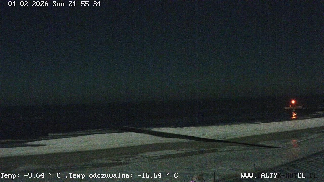 Widok na plażę w Niechorzu - 01.02.2026 09:59:29