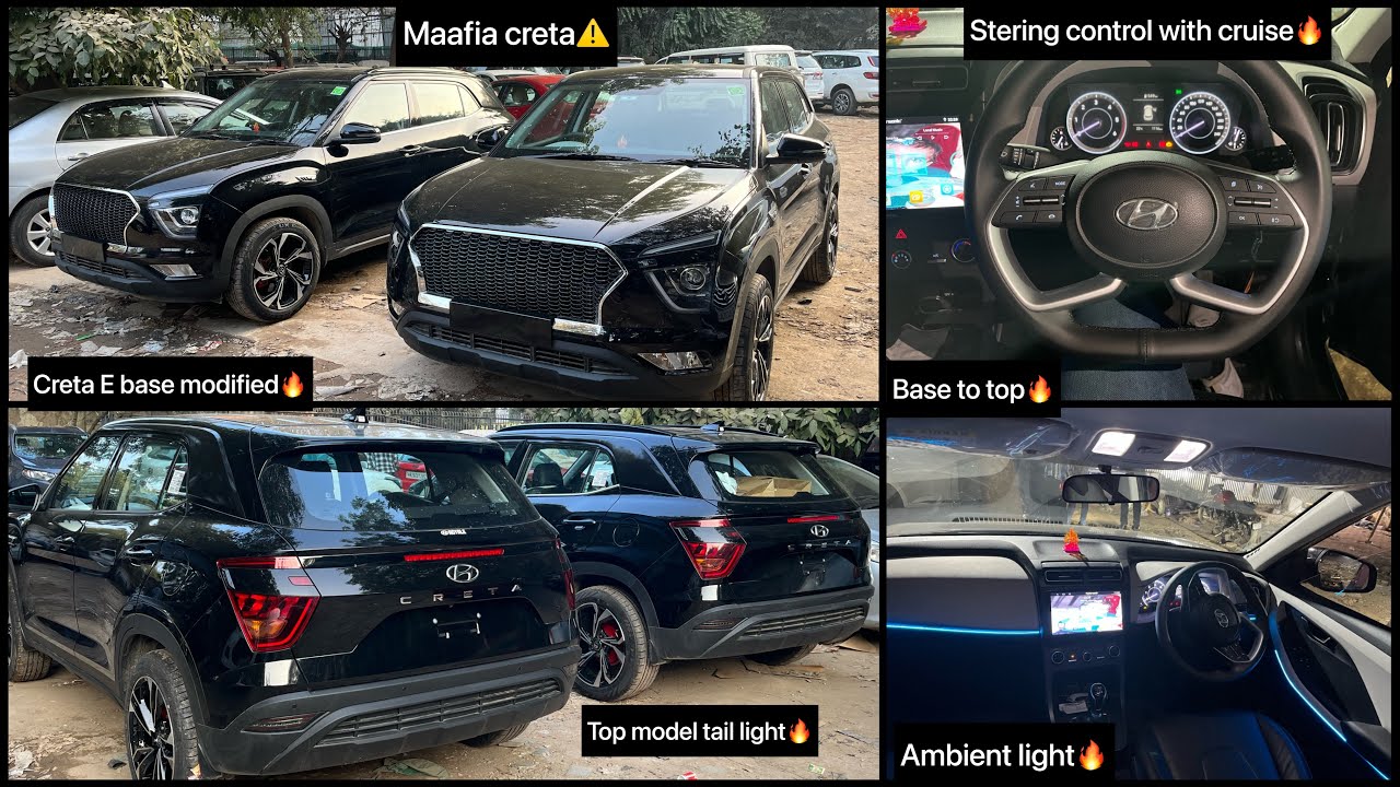 Creta modified✅creta e 2022 modified✅creta 2022 genuine accessories✅Creta 2022 sx tail ligh✅