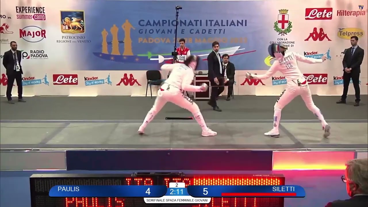 Italian Championships 2023 JWE - L4 - Lucrezia Paulis v Vittoria Siletti