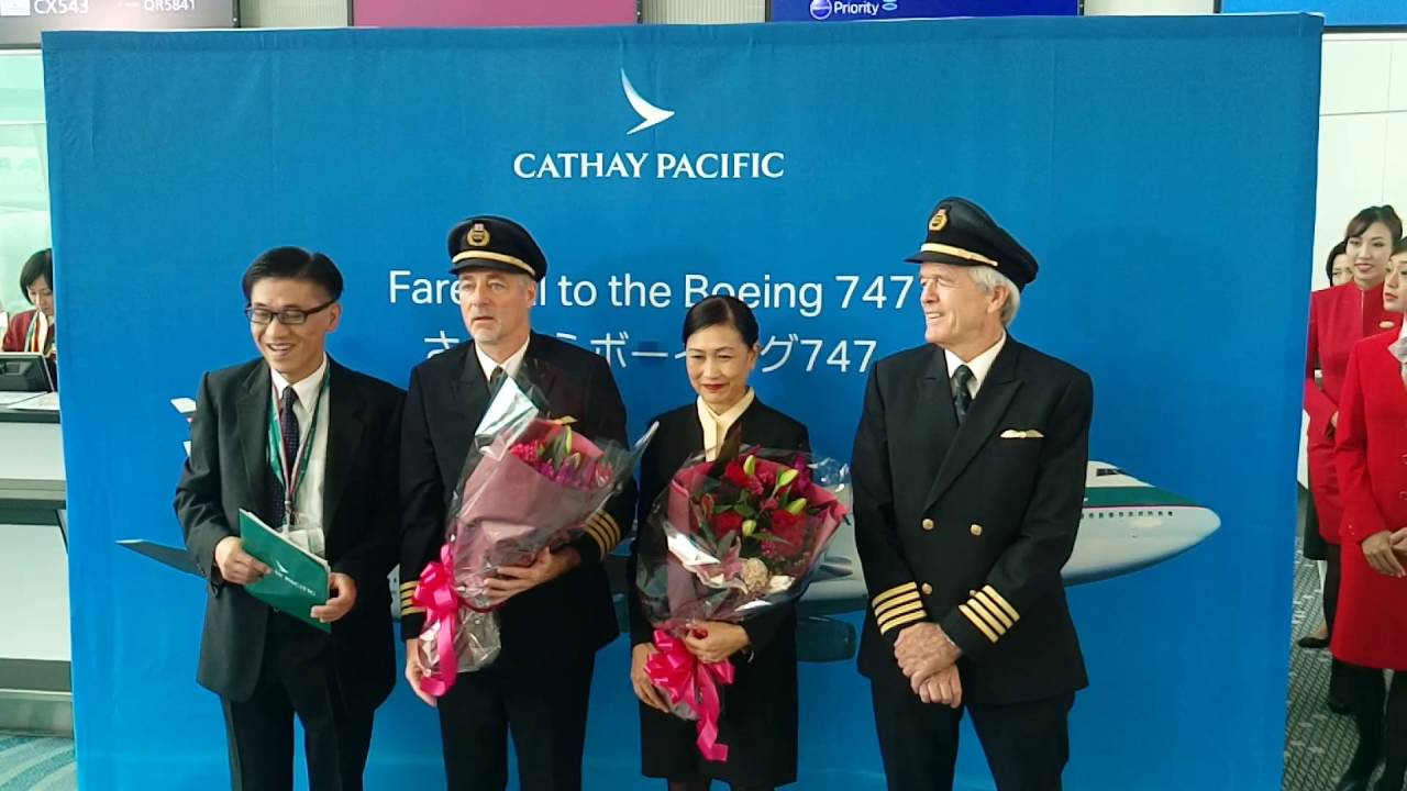 國泰航空 波音747 退役航班 Farewell of Cathay Pacific Boeing 747