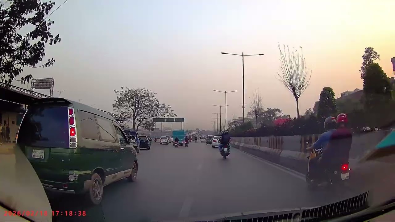From Nikunja To Jurain: Crossing the Elevated Expressway To Hanif Flyover | February 18, 2026