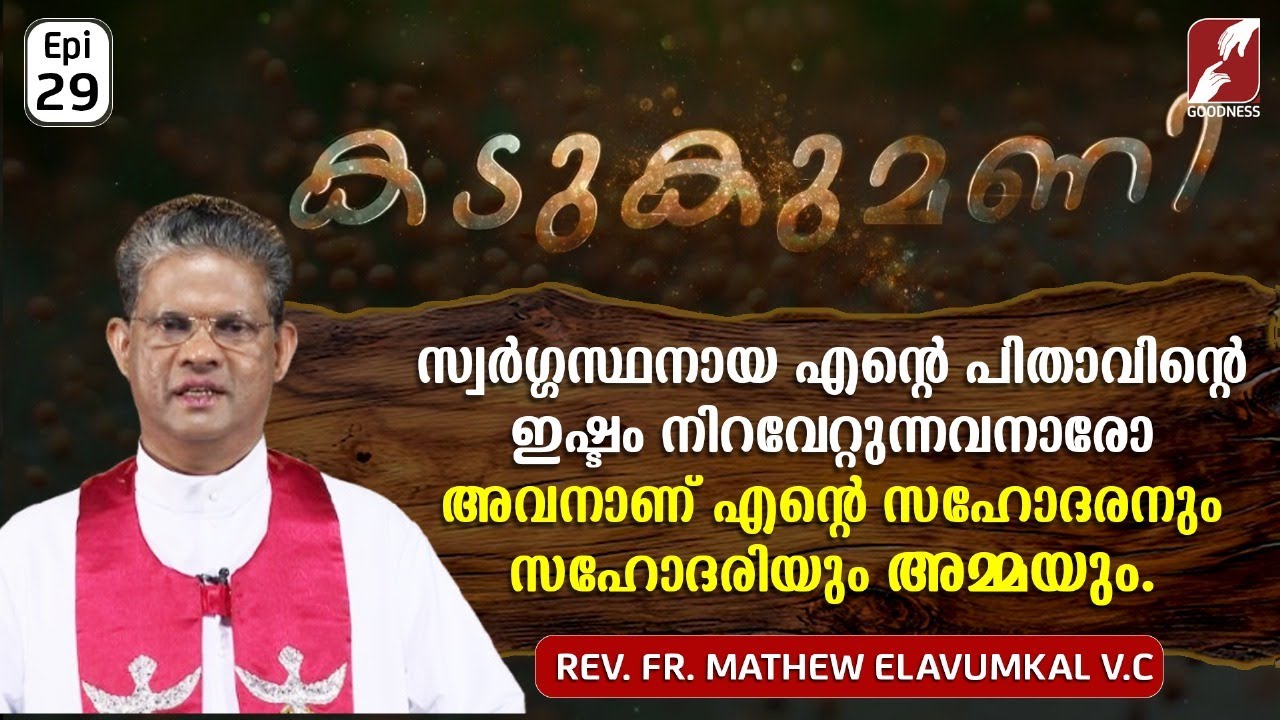 Kadukumani | Epi 29 | FR MATHEW ELAVUMKAL VC | GOODNESS TV