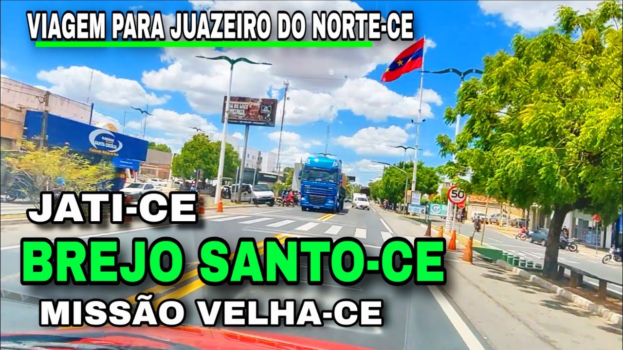VIAGEM PARA JUAZEIRO DO NORTE-CE PASSANDO EM JATI-CE BREJO SANTO-CE E MISSÃO VELHA  #juazeirodonorte